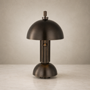 13.5-Inch LED Desk Lamp in Bronze with E26 Base and Dimmer Switch.